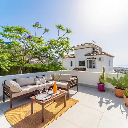 A Terrace With Sea View, 2 Bedrooms In * Benalmádena